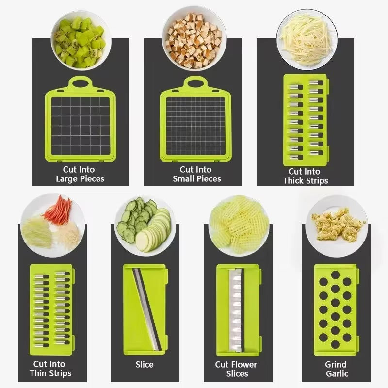 Vegetable Chopper and Container